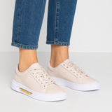 Tommy Hilfiger COURT SNEAKER GOLDEN TH Misty Blush