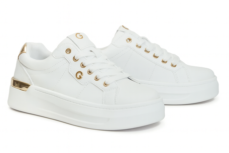 GBG Los Angeles Wendie Sneakers Women - WHTGLD