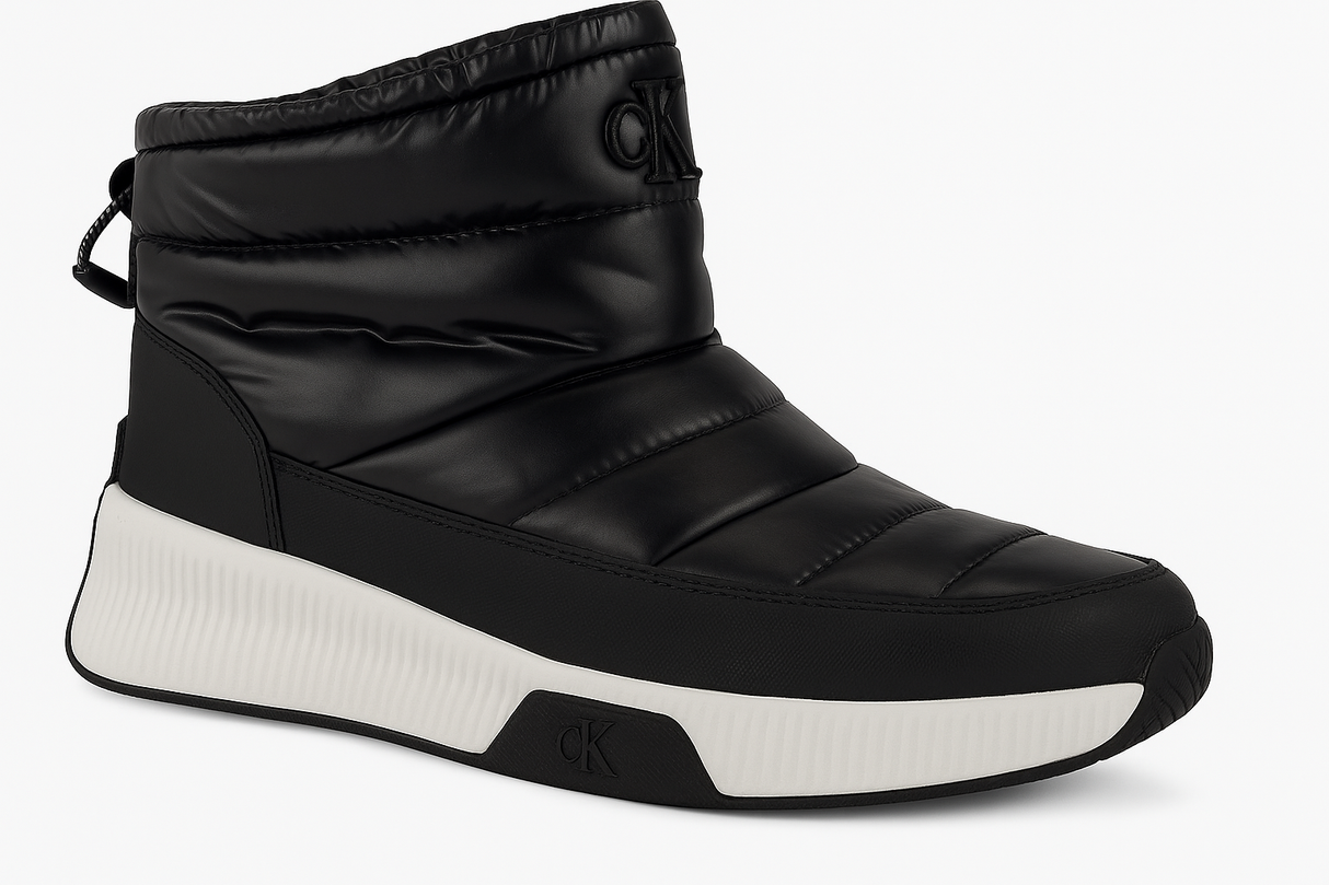 Calvin Klein Quilted Winter Snow Boot – Black