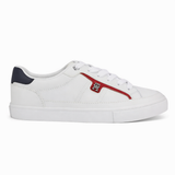 Tommy Hilfiger Women’s Low-Top Sneakers – White Lace-Up Casual Shoes
