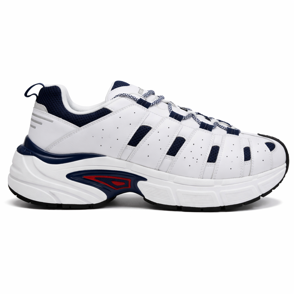 This is a pair of Tommy Hilfiger Archive'95 men's sneakers _ White