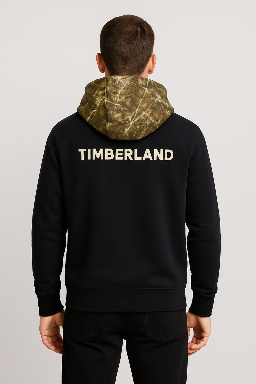 Timberland Hoodie Logo Men's Black (BH)