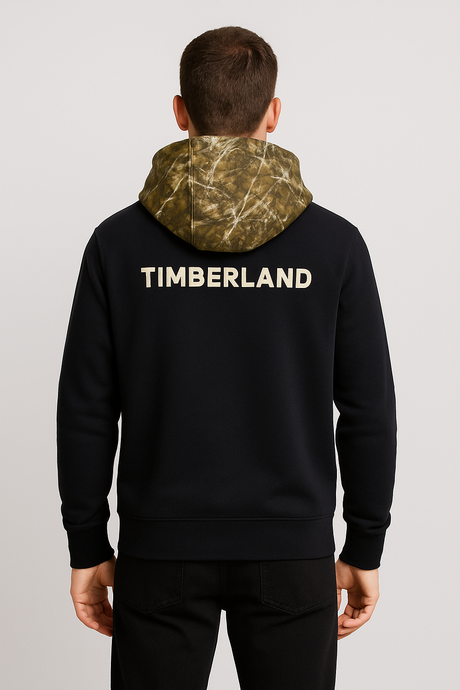 Timberland Hoodie Logo Men's Black (BH)