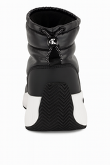 Calvin Klein Quilted Winter Snow Boot – Black