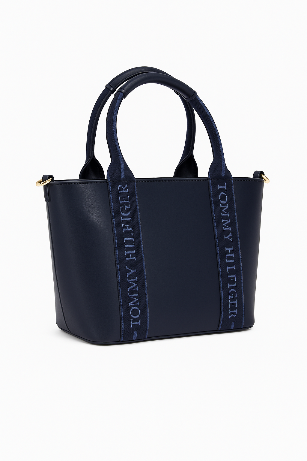 Tommy Hilfiger Women’s Logo Tape Crossbody Tote Bag