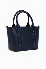 Tommy Hilfiger Women’s Logo Tape Crossbody Tote Bag