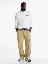 Tommy Jeans Sweatshirt Round Neck Men Beige (BH)