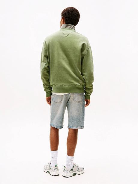 Tommy Jeans Sweatshirt Round Neck Men Pistach (BH)