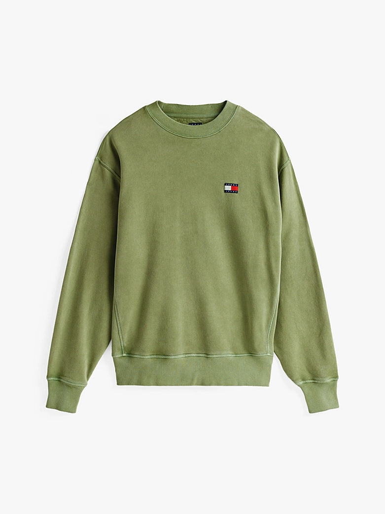 Tommy Jeans Sweatshirt Round Neck Men Pistach (BH)