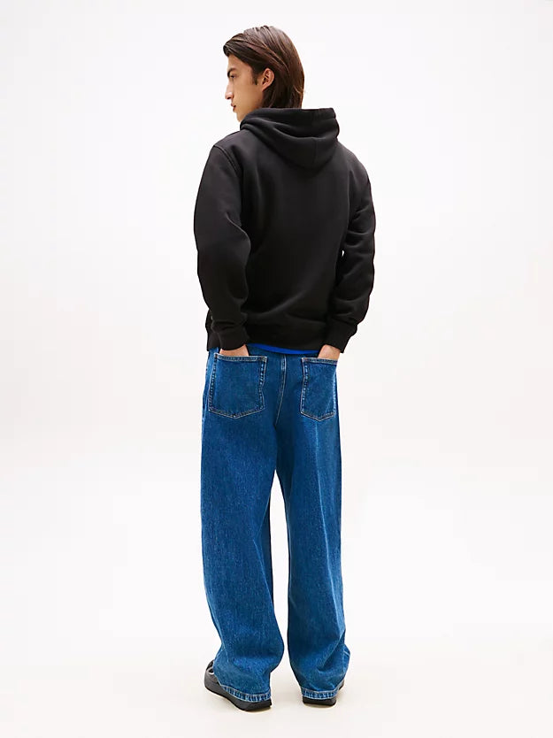 Tommy Jeans Men’s Black Logo Hoodie