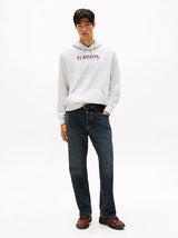 Tommy Jeans Men’s Grey Logo Hoodie