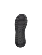 GUESS Women’s Black & Gold Logo Lace-Up Sneakers