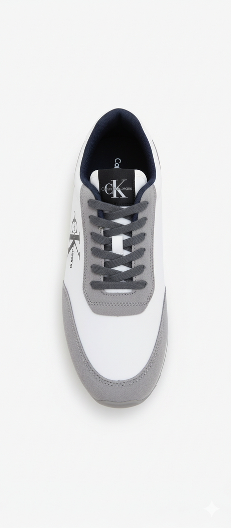 Calvin Klein Jeans Retro Runner Sneakers -  Grey