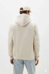 Tommy Jeans Essential Logo Hoodie - Desert Sand Dune