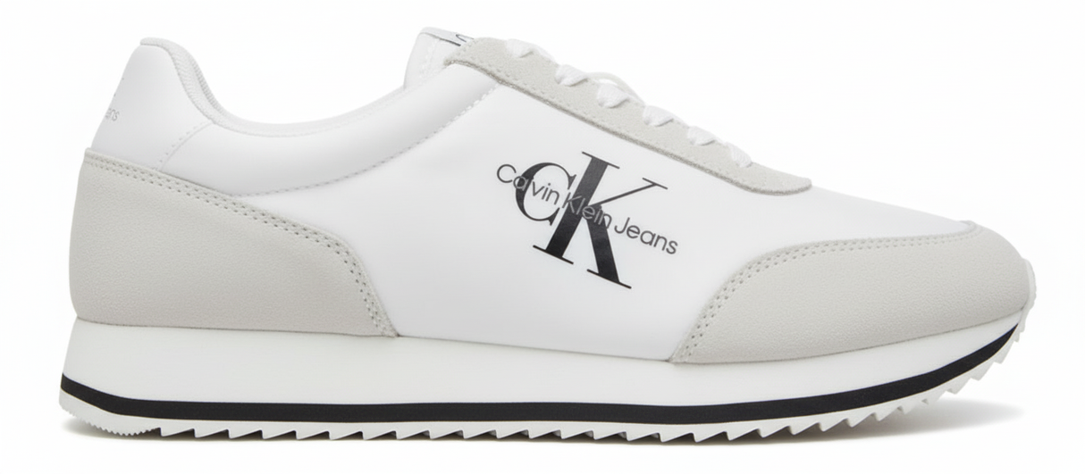 Calvin Klein Jeans Retro Runner Sneakers - Beige