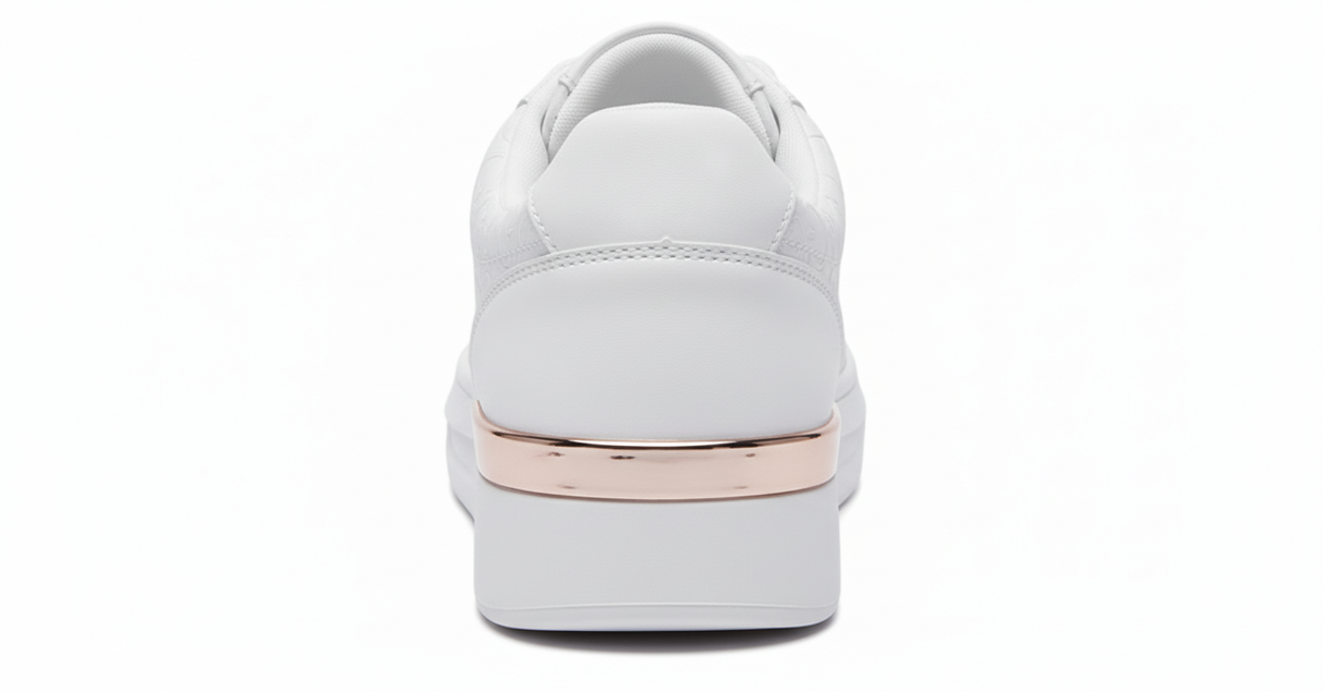 GUESS Onna Low-Top Logo Sneakers Women - WHTGLD