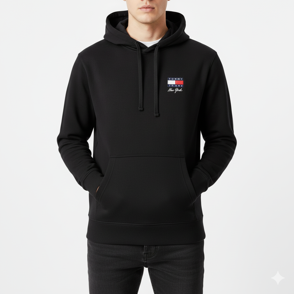 Tommy Jeans  Logo Drawstring Hoodie