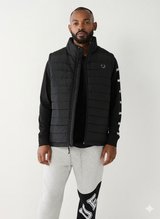 QUILTED VEST WITH HORSESHOE
