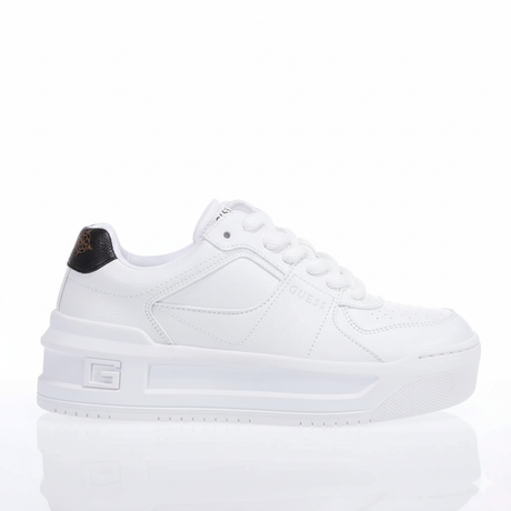 GUESS LEMMER FL8MMRELE12 WHITE SNEAKERS