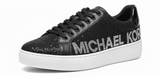 Sky Sequin Logo Sneaker (Black)