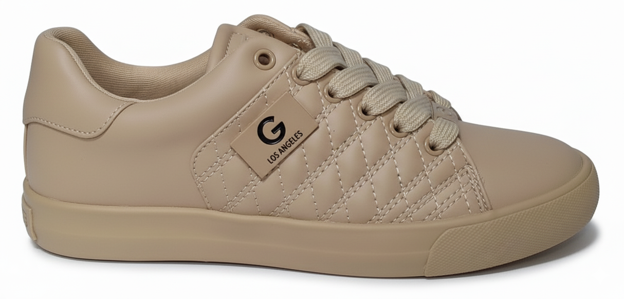 GUESS Women's Quilted G-Logo Sneakers - Nude