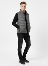 QUILTED VEST WITH HORSESHOE