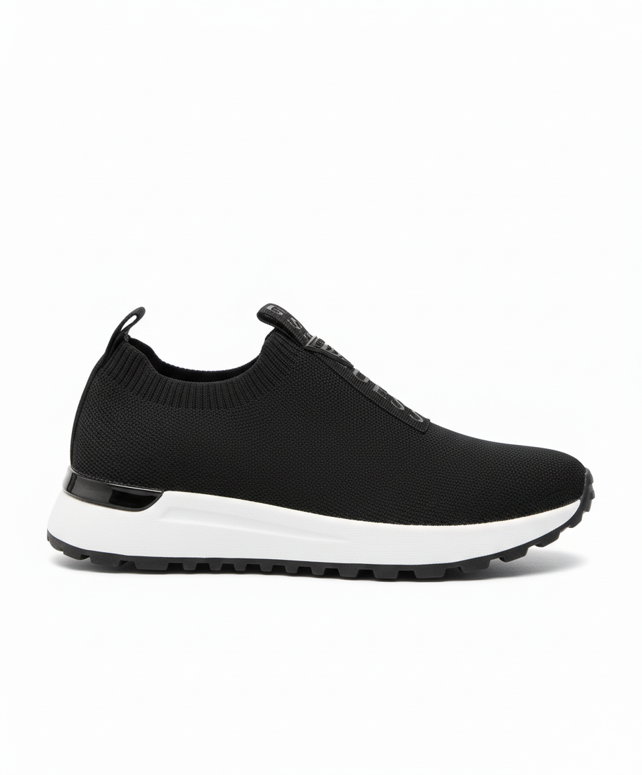 GUESS Flavia Knit Slip-On Sneakers Women - BLK