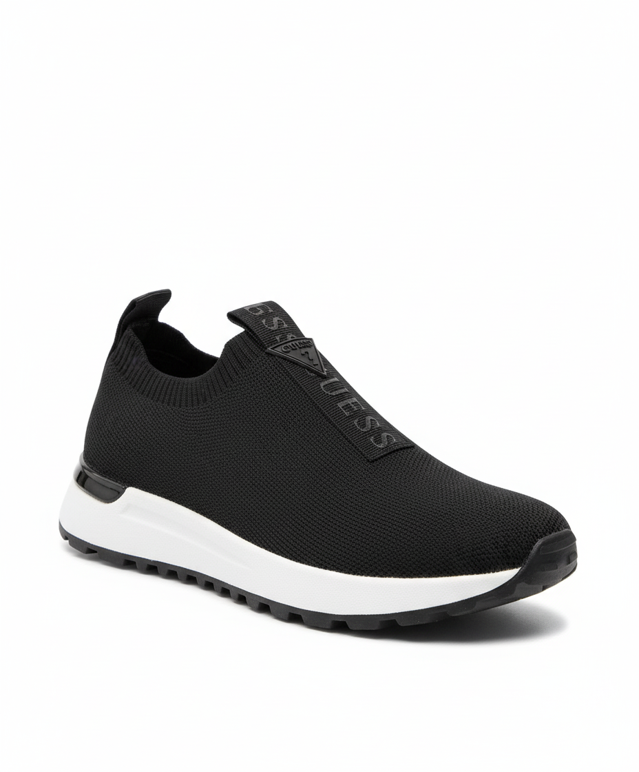 GUESS Flavia Knit Slip-On Sneakers Women - BLK