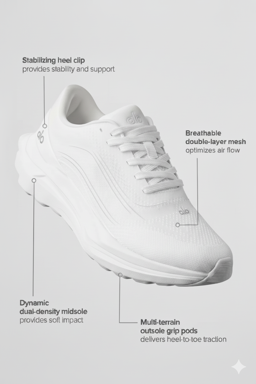 ALO Runner - White