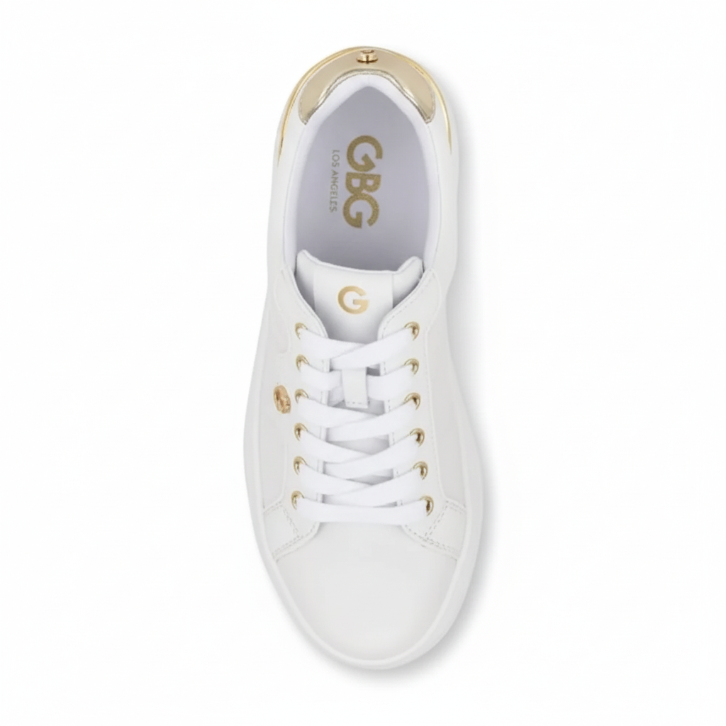 GBG Los Angeles Wendie Sneakers Women - WHTGLD