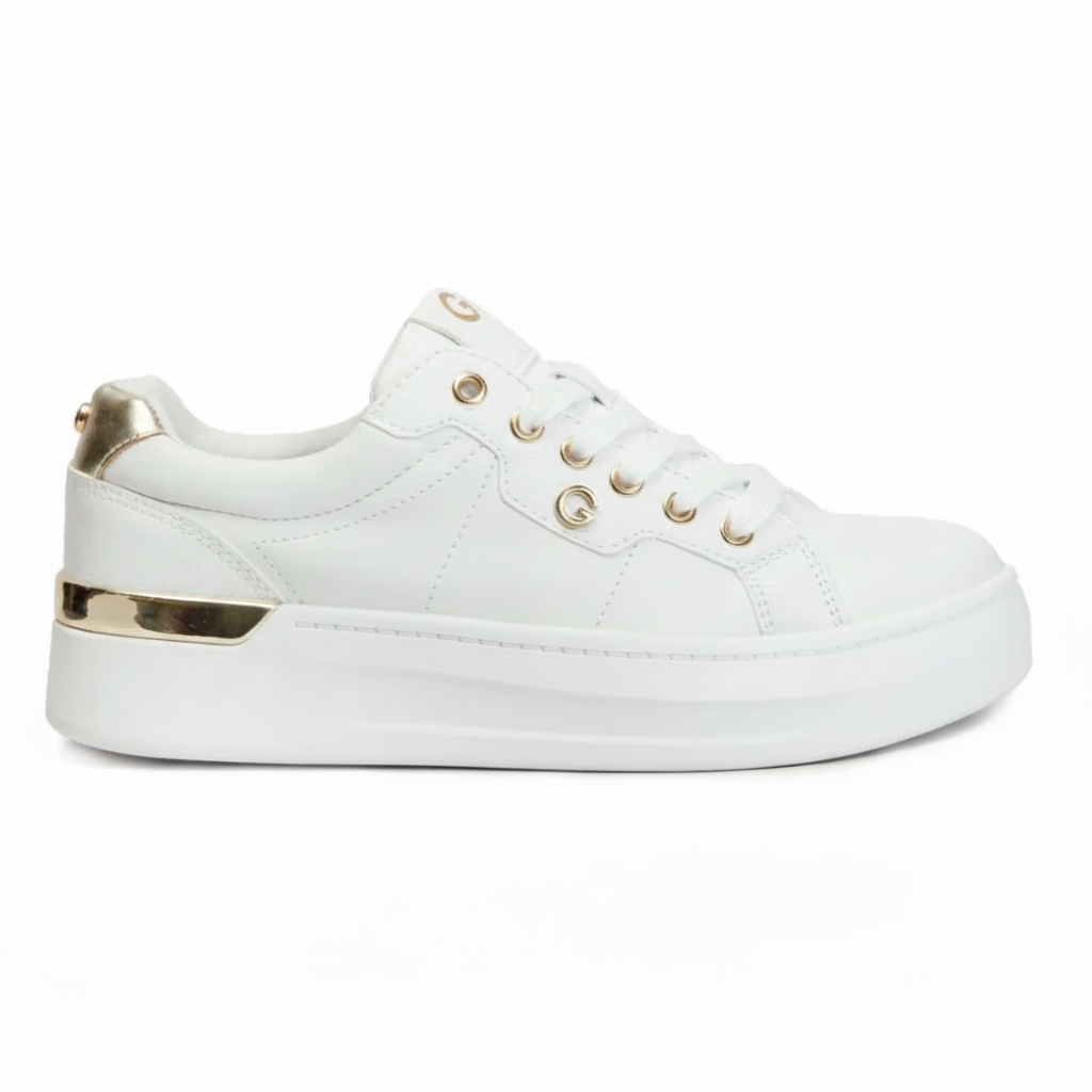 GBG Los Angeles Wendie Sneakers Women - WHTGLD