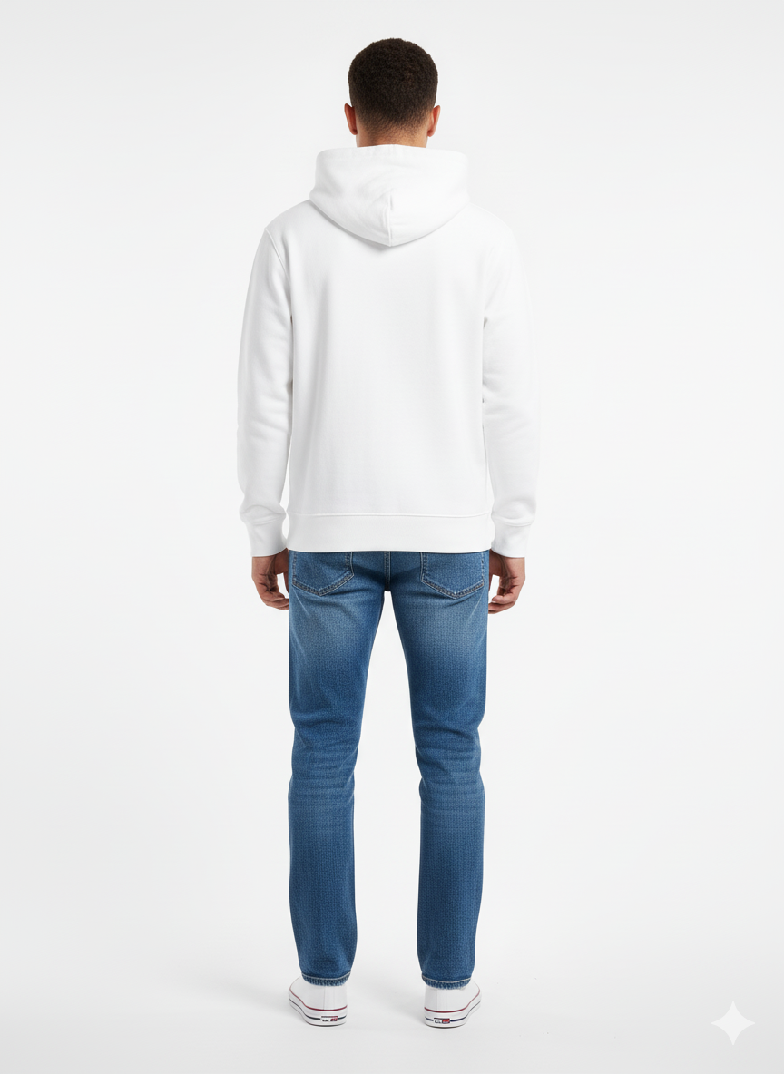 Logo Drawstring Terry Hoody - Tommy Hilfiger