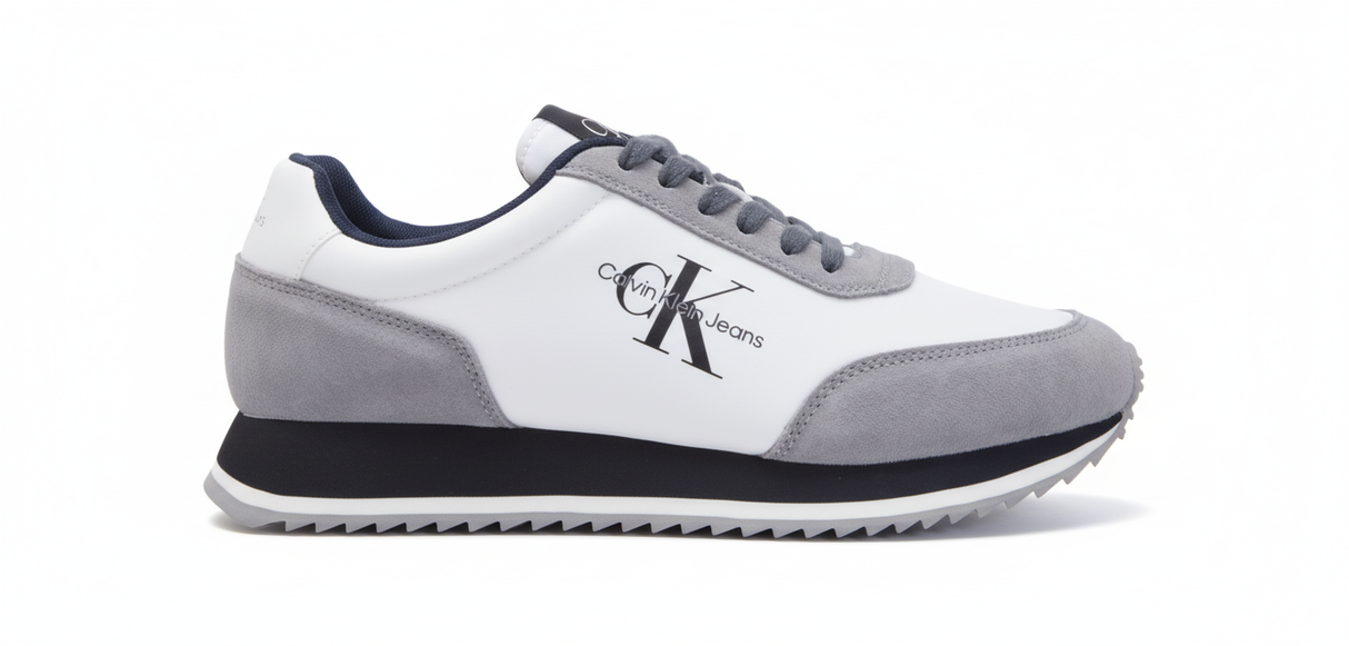 Calvin Klein Jeans Retro Runner Sneakers -  Grey