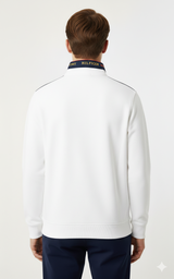 Tommy Hilfiger Men's Signature Collar Quarter-Zip Sweatshirt