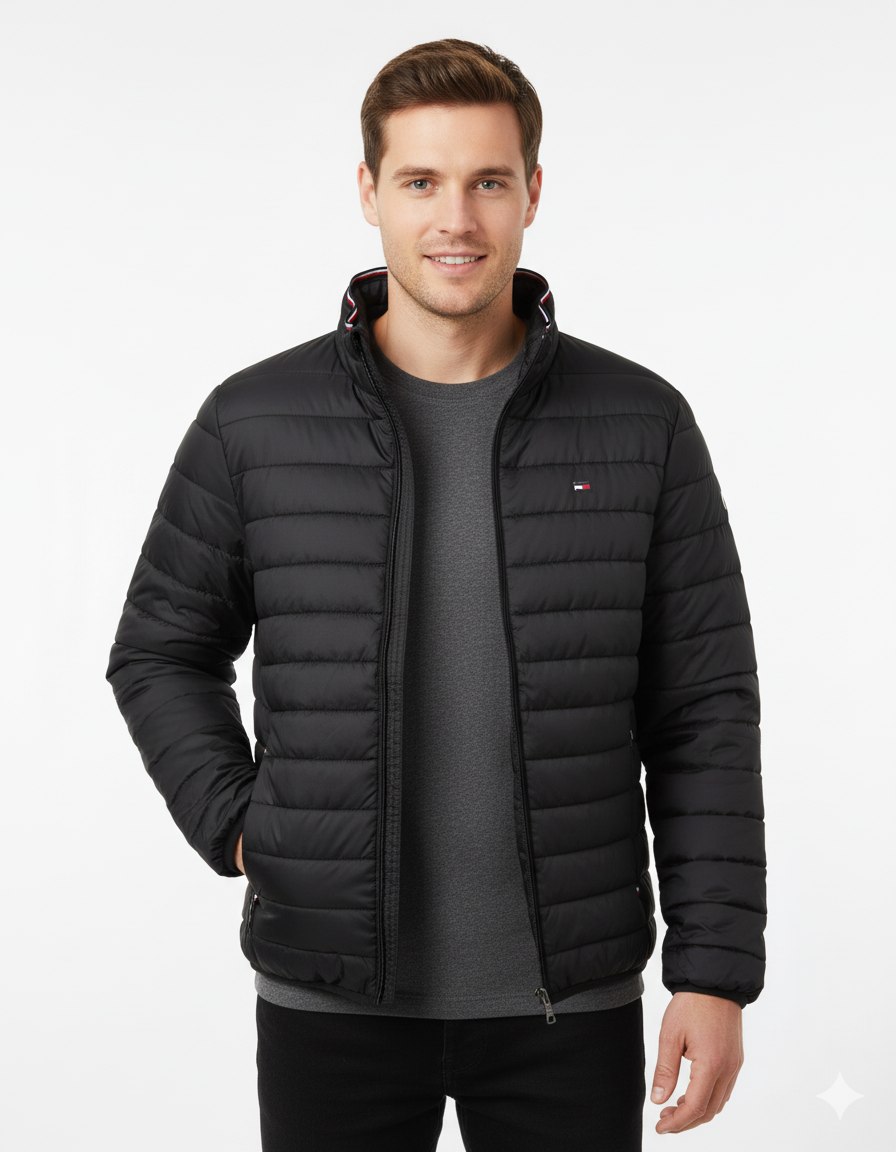 Tommy Hilfiger Core Packable Jacket - Black