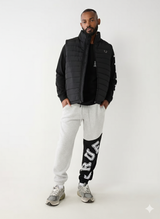 QUILTED VEST WITH HORSESHOE