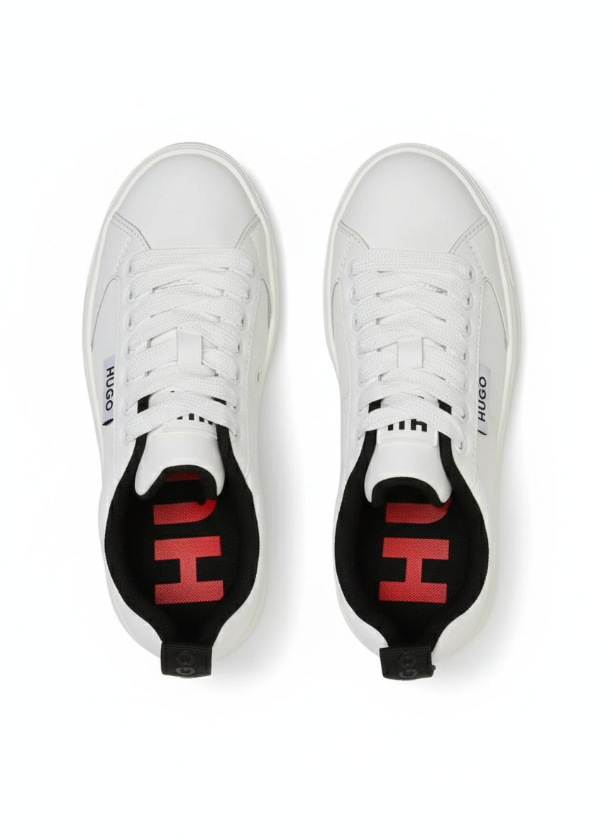 HUGO Platform Trainers with Signature Label
