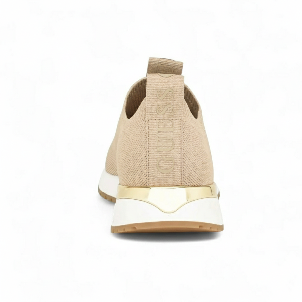 GUESS Flavia Knit Slip-On Sneakers Women - BEG
