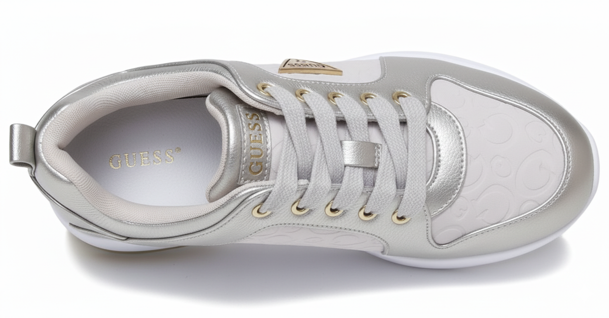 Guess Women`s Signature Logo Chunky Platform Sneaker