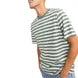 Jack & Jones GESTREIFT RUNDHALS - T-shirt con stampa - laurel wreath