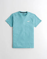 Hollister Men’s Classic Logo T-Shirt  Soft Cotton Relaxed Fit Tee