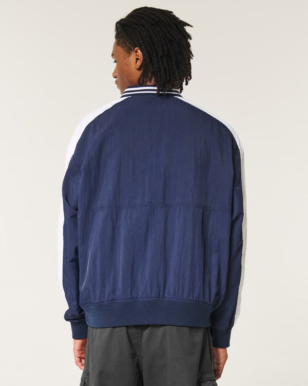 Hollister  Sweatshirt Men's WHite&Navy (Ah-USA)