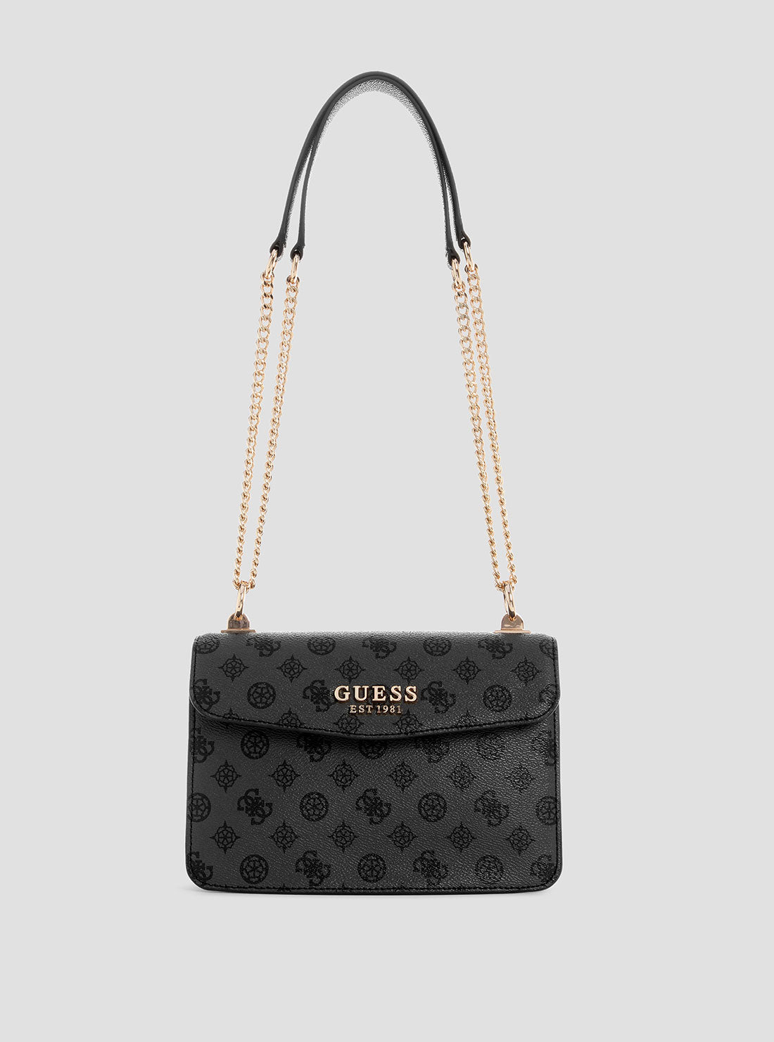Black evelune convertible crossbody bag