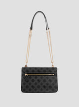 Black evelune convertible crossbody bag