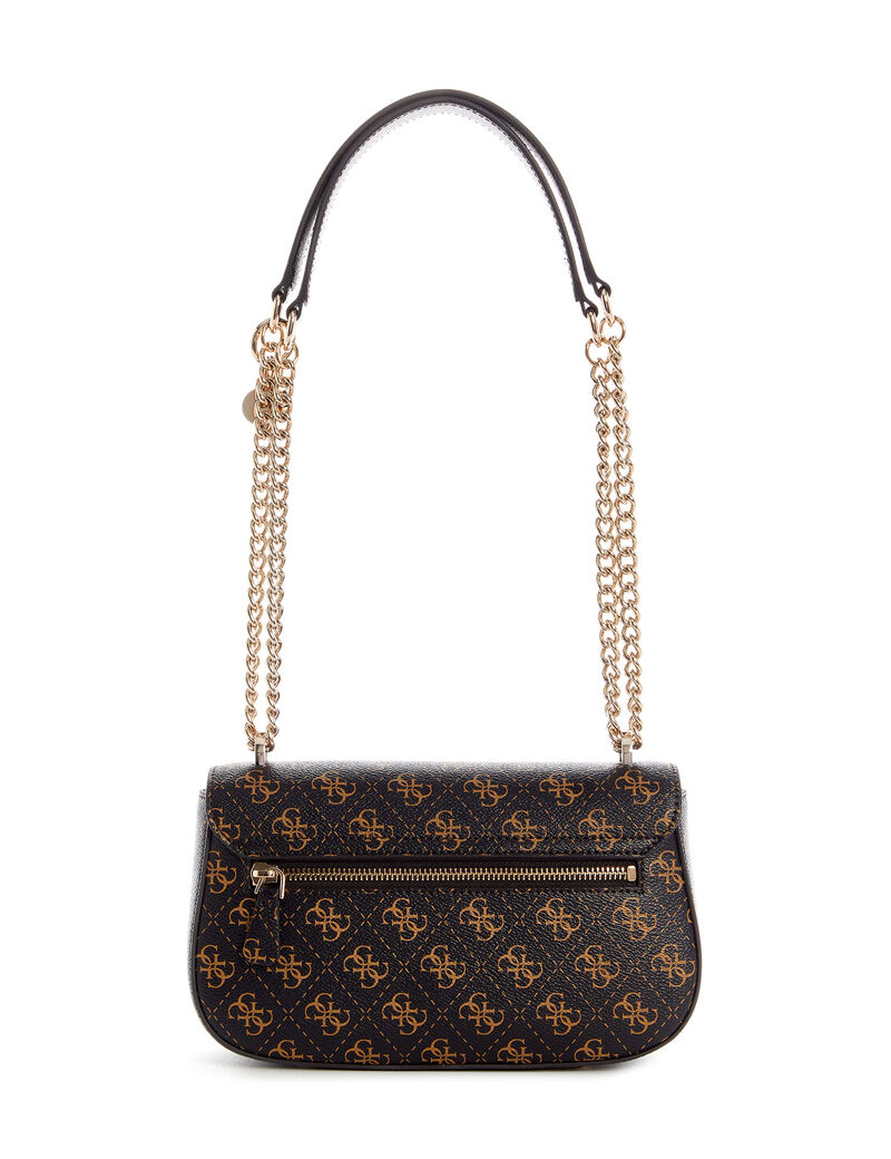 Guess Logo Print Office Satchel Bag