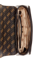 Guess Logo Print Office Satchel Bag