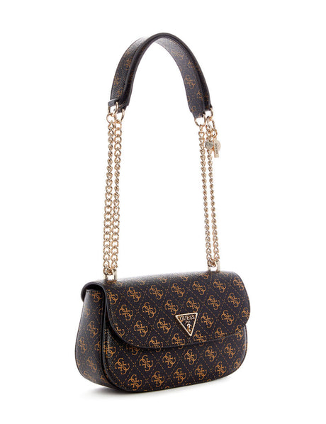 Guess Logo Print Office Satchel Bag