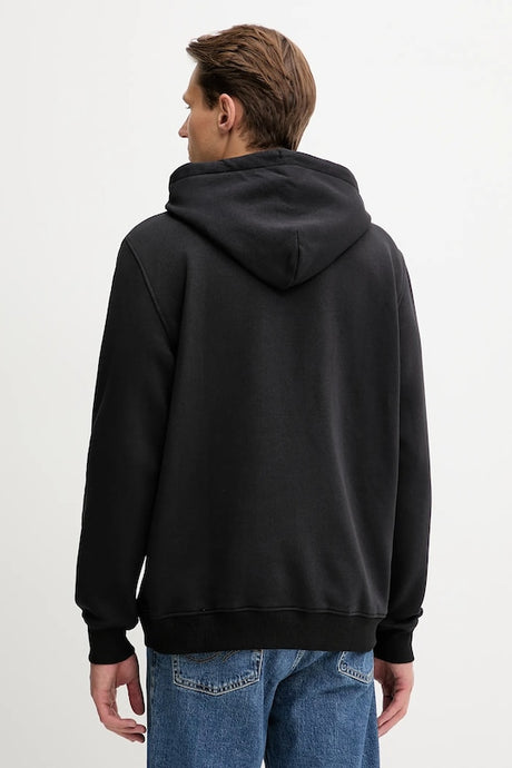Tommy Jeans Men’s Black Linear Logo Hoodiex