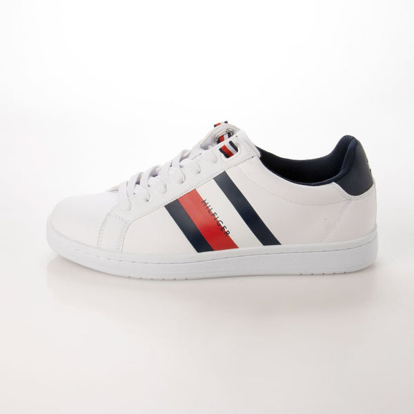 TOMMY HILFIGER LECTERN CASUAL SNEAKERS - WHITE