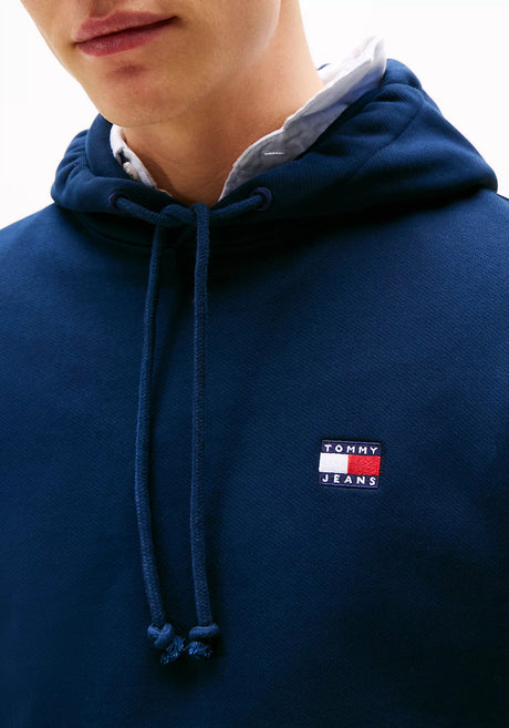 Tommy Jeans Hoodie Logo Men Navy  (BH)